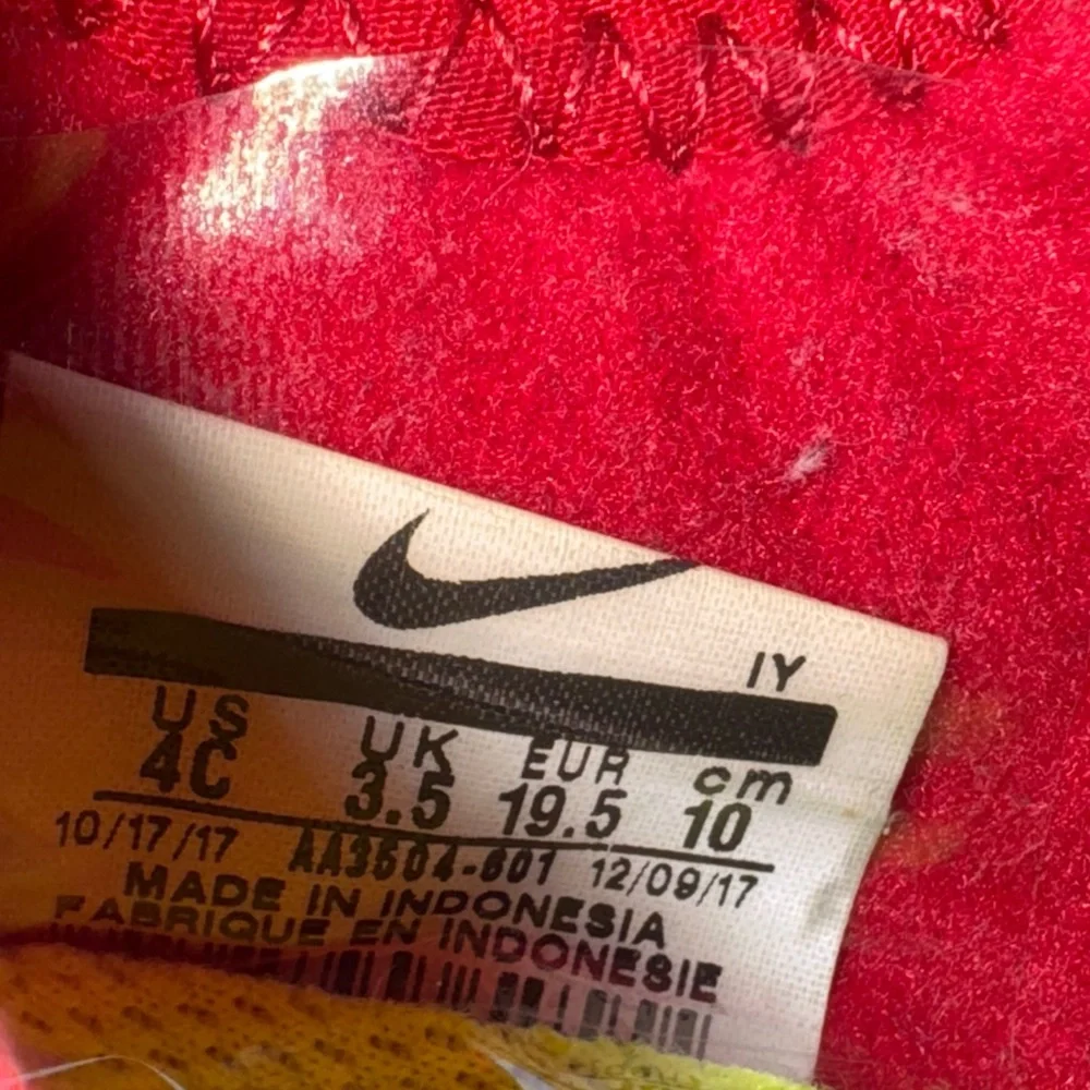 Nike Red and‎ White Sneakers